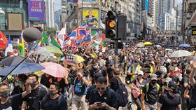 香港,反送中,警民衝突,禁蒙面法,各方立場(圖/反送中,警民衝突,禁蒙面法,各方立場(圖/中央社)