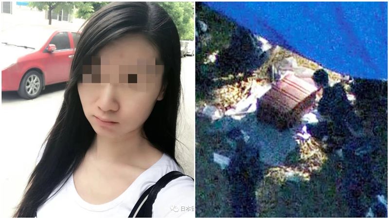撬開草叢行李箱！驚見詭異白骨女屍
