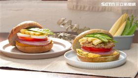 貝果,好丘,外食族,蔬爽貝果堡,溫沙拉,爭鮮,爭鮮外帶壽司