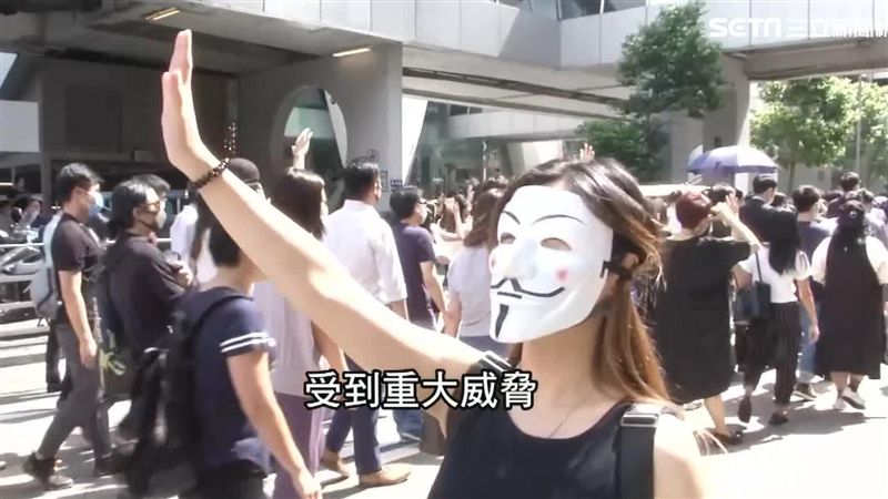 抗「禁蒙面」！港號召全民蒙面遊行！