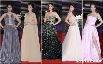 紅毯前五辣！吳姍儒深V拚賈靜雯爆乳