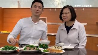 高人氣！蔡英文合體鄭朝方拚立委選戰