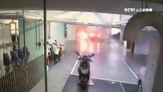 停車場爆炸原因曝！疑汙水池沼氣增生