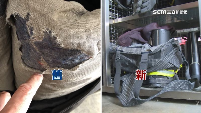 一穿近8年！基層消防員秀消防褲慘狀