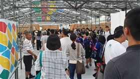 台灣設計展首日突破20萬人次2019台灣設計展5日開展，屏東縣政府表示，為期16天的展覽，首日參觀人次即突破20萬人次，已打破歷屆設計展紀錄。（屏東縣政府提供）中央社　108年10月6日