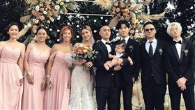 林珈安陽明山婚禮（圖／翻攝自唐禹哲臉書）