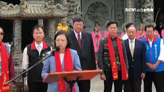 蔡英文赴馬祖！力挺立委參選人李問
