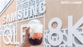 8K,台灣三星,QLED 8K量子電視,98吋QLED 8K量子電視,萬波島嶼紅茶,紫米芋圓酪酪
