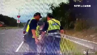 遭盤查欲落跑…女移工竟飛撲「抱」警