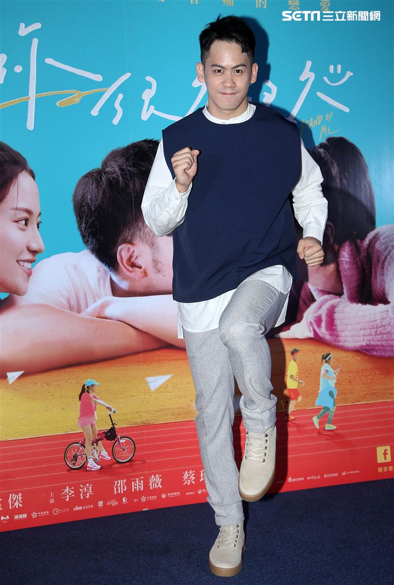 電影「陪你很久很久」演員李淳。（記者邱榮吉/攝影）