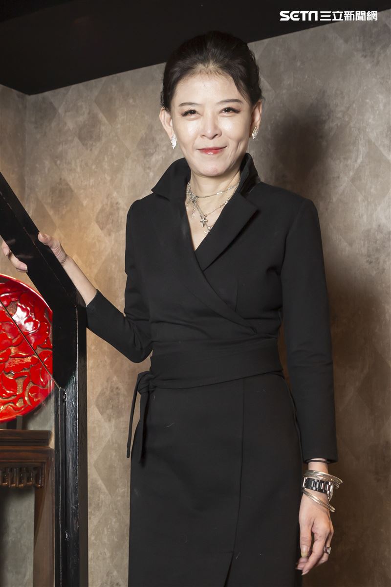 美魔女孫筱渥接受三立新聞網專訪。（圖／記者林士傑攝影）