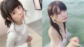 日本正妹YouTuber遭流出　女上狂搖還自己掌鏡
圖／翻攝自楠ろあIG