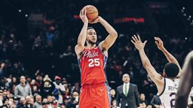 Ben Simmons。（圖／翻攝自76人官方推特）