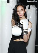 邱澤和張鈞甯日前爆出共車熱戀，邱澤索性大方認了「正在努力追求中」，張鈞甯含糊帶過戀情。（記者邱榮吉/攝影）