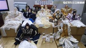 高雄市龔姓男子仿冒霹靂布袋戲偶遭逮（翻攝畫面）