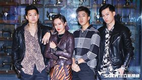 新生代嘻哈團體Ching G Squad，成員婁峻碩,唐仲彣,芮德,高爾宣（記者林聖凱攝影）