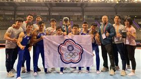 ▲中華男子體操隊成功擠進世界前6強。（圖／取自林育信臉書）