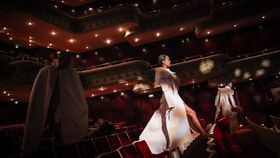 2019舞蹈秋天開幕　舞者演出（1）2019舞蹈秋天開幕記者會9日在國家戲劇院舉行，現場邀請何曉玫Meimage Dance舞團演出舞蹈秋天閉幕作品「極相林」片段。中央社記者吳家昇攝　108年10月9日