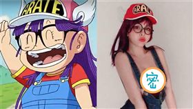 陳香菱,暗黑李毓芬,Cosplay,吊帶褲（圖／翻攝自陳香菱IG）