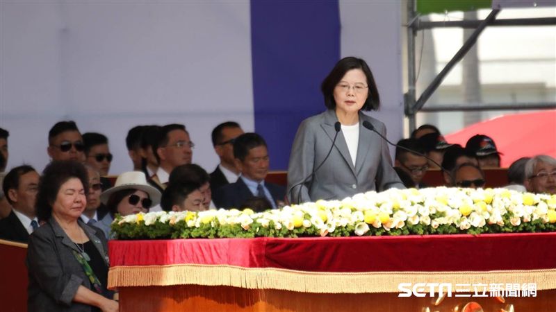 國慶文告拒一國兩制　蔡英文霸氣宣示
