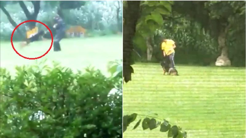 警犬中心爆虐犬／訓練師：我不配做人