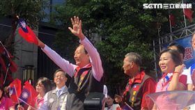 郭台銘,國旗屋,升旗（圖／記者林恩如攝影）