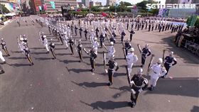 民國108年雙十國慶閱兵儀式／三軍樂儀隊／張惠妹《牽手》、《我要飛》。