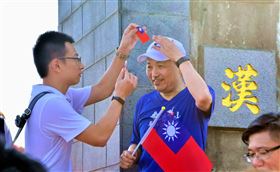 新北市,侯友宜,升旗典禮,不必,過度解讀(圖/中央社)