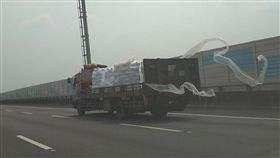 高速公路,國道,貨車,塑膠布,敦煌飛天(爆怨公社)