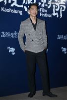 「燦爛星空下 Beautiful」短片主角Exile Akira出席高雄電影節。（記者邱榮吉/攝影）