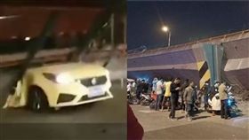 （圖／翻攝自微博）中國,無錫,斷橋,事故,死傷