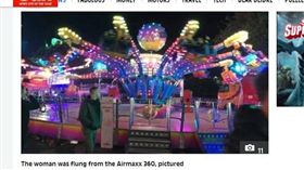 英國,嘉年華,遊樂設施,赫爾遊樂園,Air Maxx 360。(圖/翻攝自the sun)