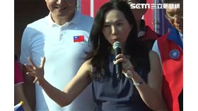 李佳芬國慶遲到　記者李依璇攝影