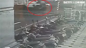 撞擊瞬間曝光！熊貓外送員遭攔腰亡