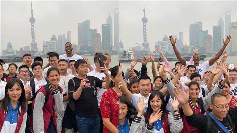 NBA／抵制？中國球迷搶和魔獸合照