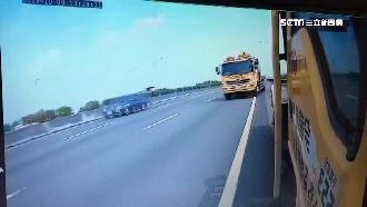 搶生意不要命？拖吊車國道「倒退嚕」