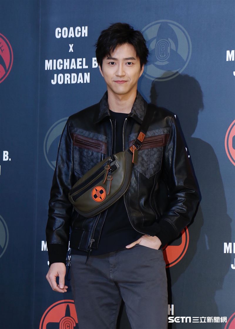 江宏傑參加Coach X Michael B. Jordan聯名系列發表。（圖／記者林聖凱攝影）