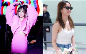 蔡依林/上海機場。翻攝自微博