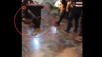 屁孩囂張嗆三字經！慘遭警過肩摔壓制