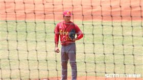 ▲中國隊二刀流孟偉強。（圖／記者蕭保祥攝影）