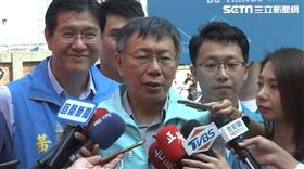 柯文哲前往宜蘭為黃定和站台