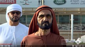 杜拜酋長謝赫．穆罕默德(截圖YouTube)