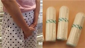 衛生棉,經血,外漏,睡覺,衛生棉條,衛生紙,包大人,月經,女性,爆廢公社 圖／翻攝自百度、資料照