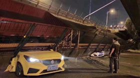 無錫高架橋倒塌（漢森供應鏈董事長黃剛微博）