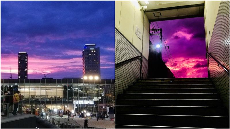 哈吉貝強勢撲日！「魔界天空」嚇壞人