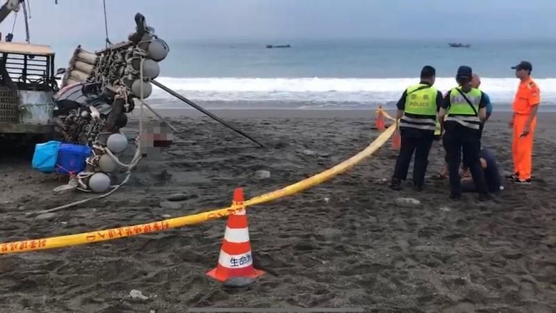 台東太麻里傳意外！女遭膠筏壓身亡