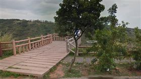 台中,龍井區,竹坑南寮步道,觀景台,曖昧（圖／翻攝google）