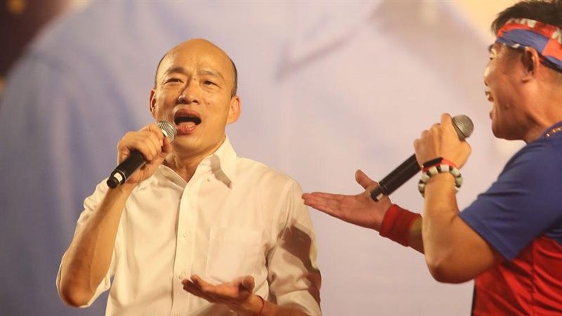 韓國瑜想赴美鍍金加分　又怕輸蔡英文