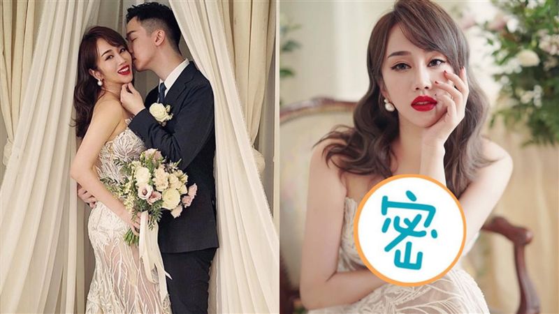 最美空姐拋婚訊！「倒奶婚紗照」曝光