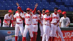 ▲亞錦賽中國隊韓國隊蘇珩準。（圖／中華棒協提供）